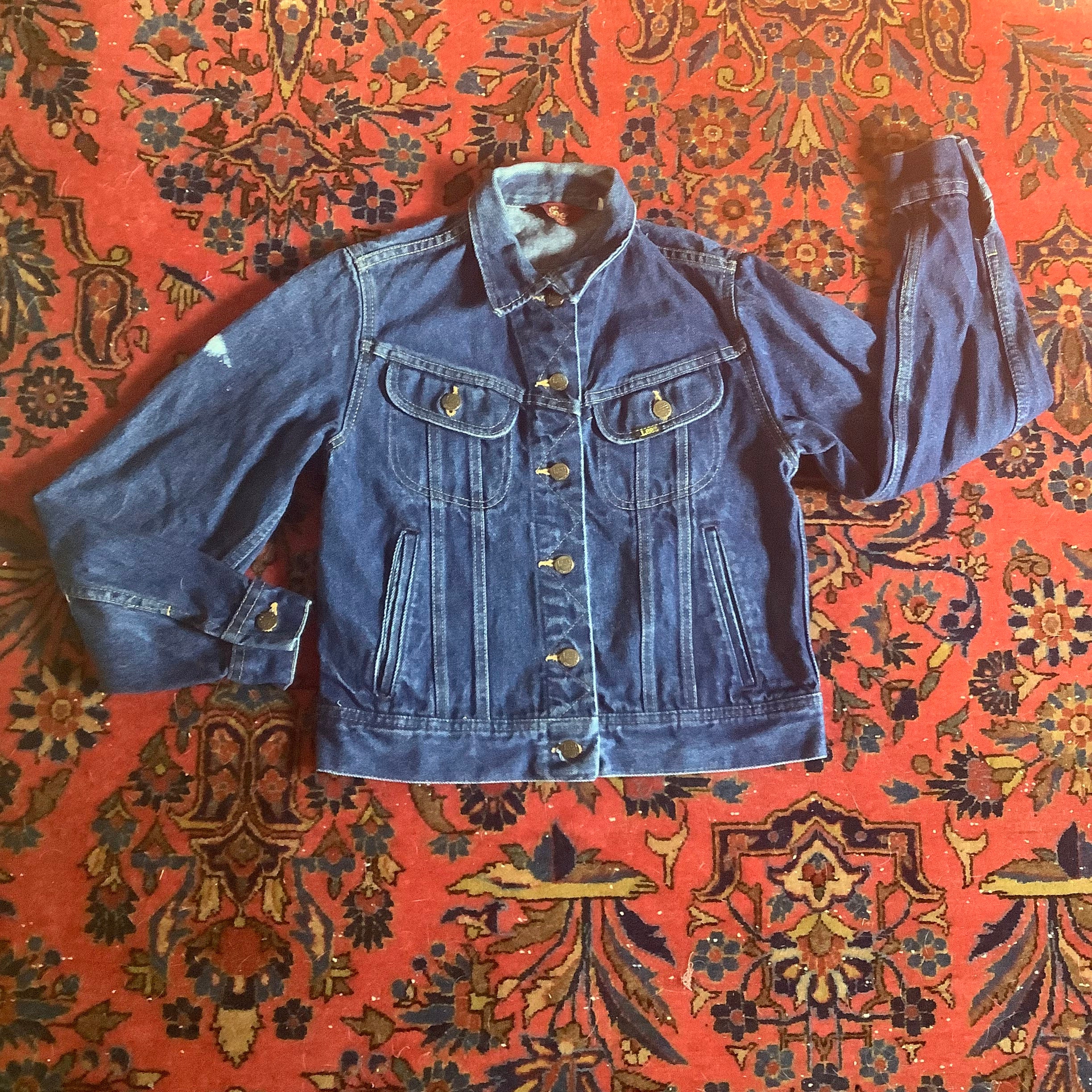 Killer 1980s Ms. Lee Made In The USA Lee Denim Jean Jacket True