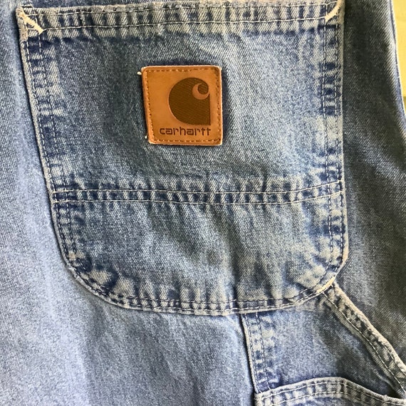 1990s Made in USA Carhartt Union Stamp Distressed… - image 7