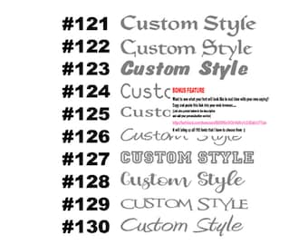 Custom vinyl stickers / Personalized names / wall quotes / vinyl lettering decal stickers / create your own sticker / childrens room decals