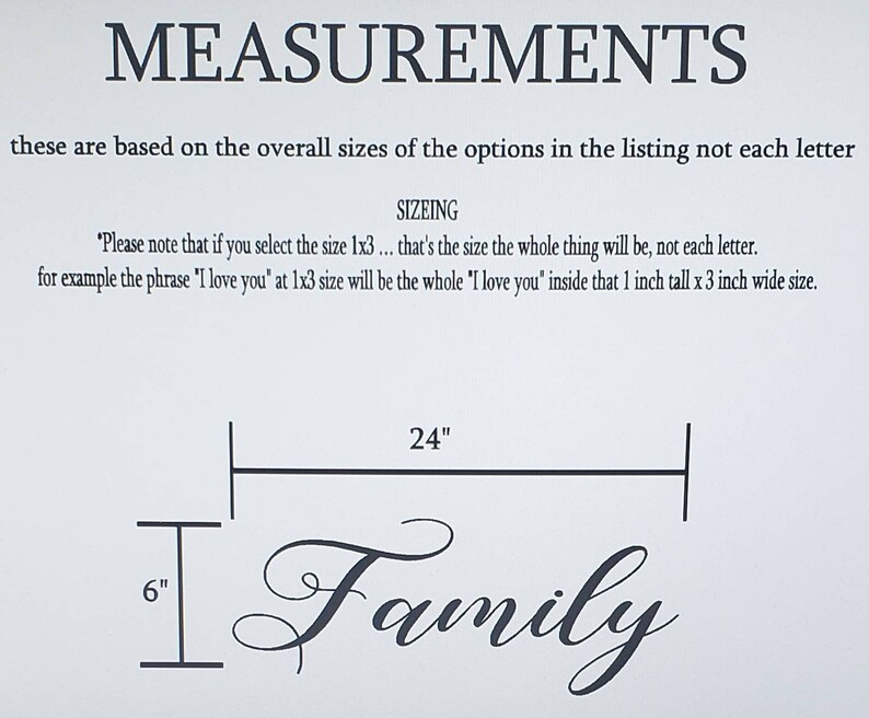 Custom Vinyl Decals / Personalized Names / Wall Quotes / Vinyl Etsy