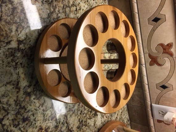 lazy susan spice rack diy