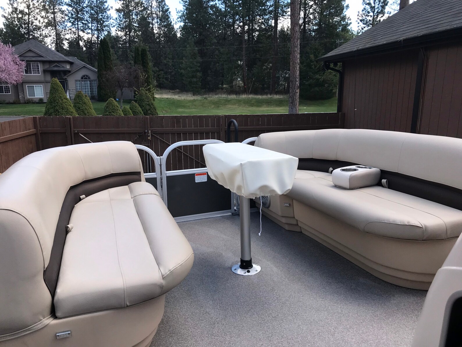 Pontoon Boat Drop Leaf Table Top Etsy