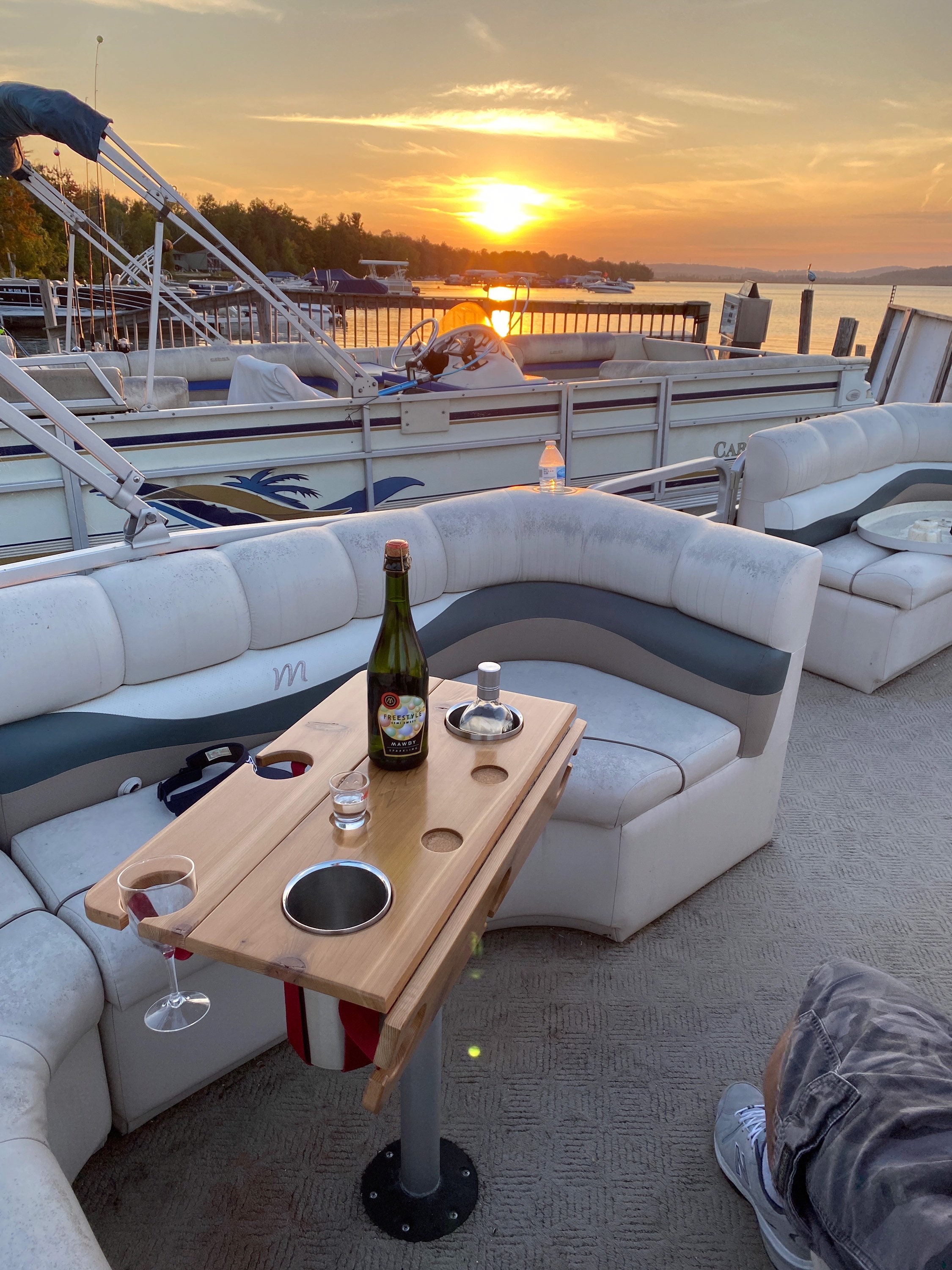 Pontoon Boat Drop Leaf Table Top Etsy Canada