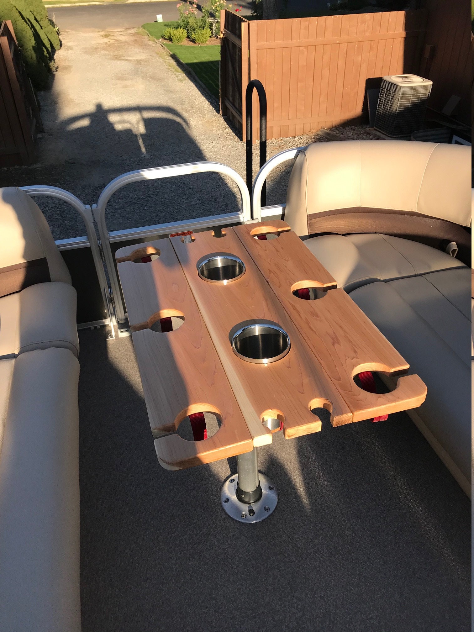 Pontoon Boat Drop Leaf Table Top Etsy Canada