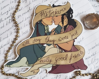 Pegatina de historia queer
