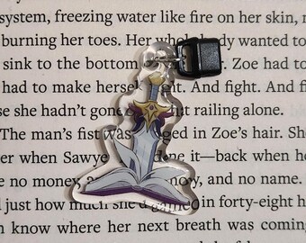 Fantasy Book Lover Charm