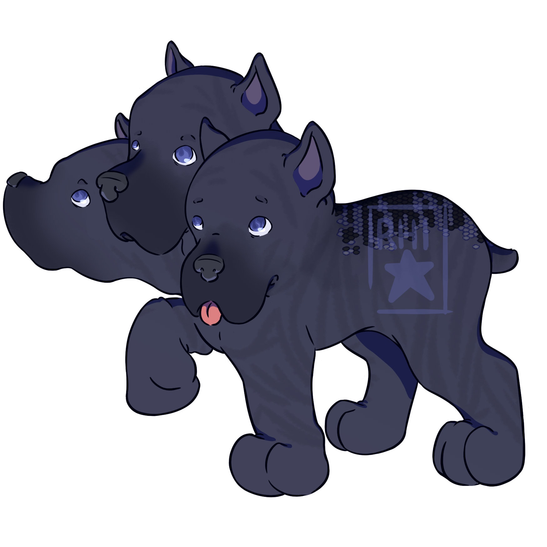 Cerberus Sticker - Etsy