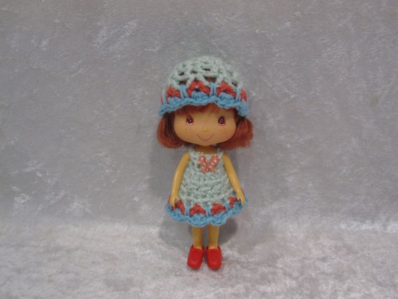 crochet strawberry shortcake doll