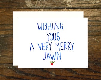 Philly Jawn Holiday Greeting Card