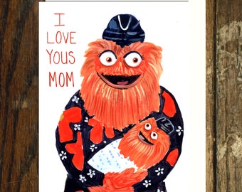 Gritty Mother's Day Card