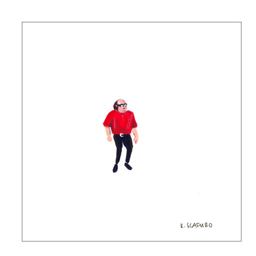 Tiny "It's Always Sunny" Danny Devito Print