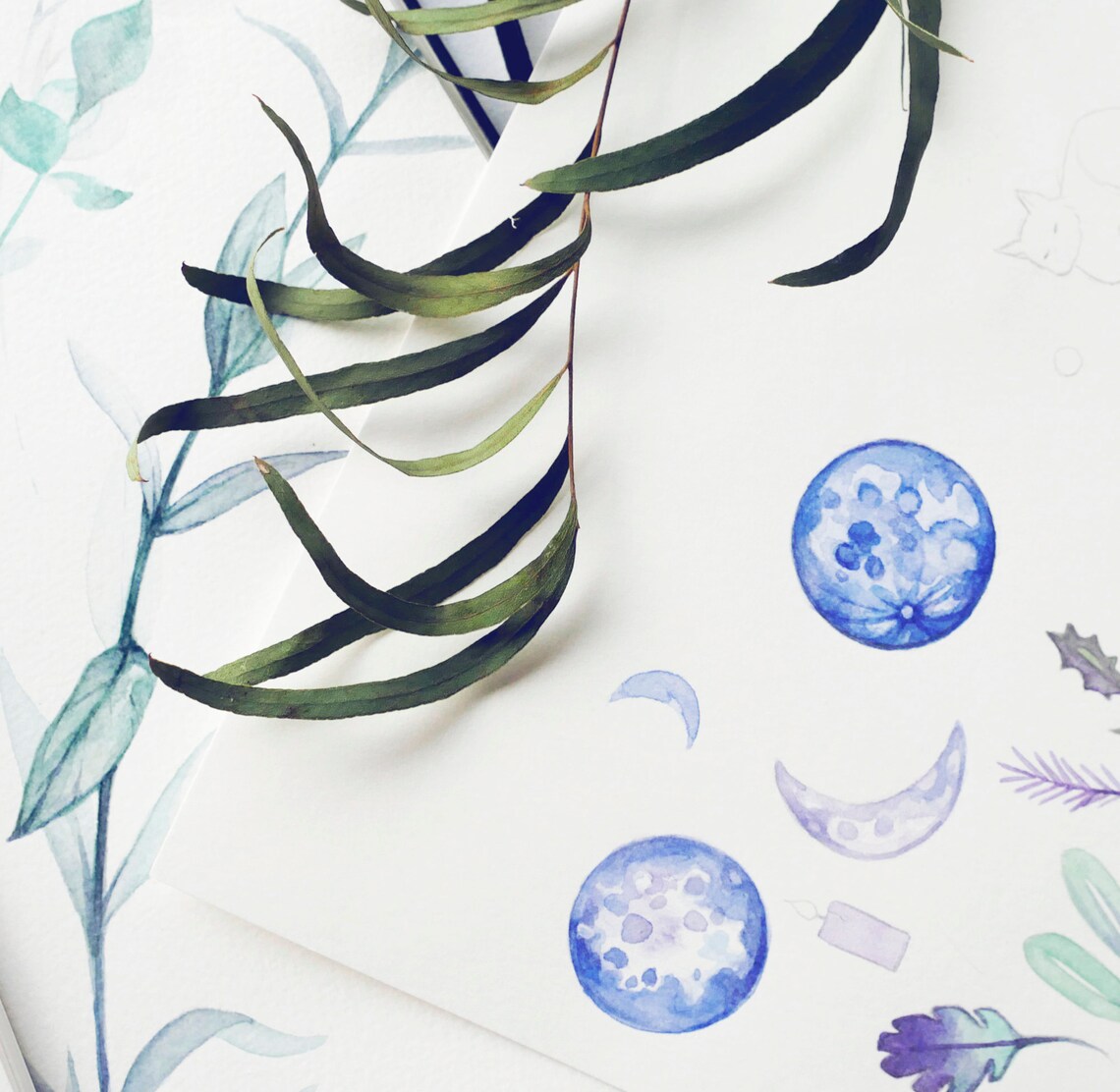 Yoga Stickers PRINTABLE Yogi Sticker Art Watercolor Etsy