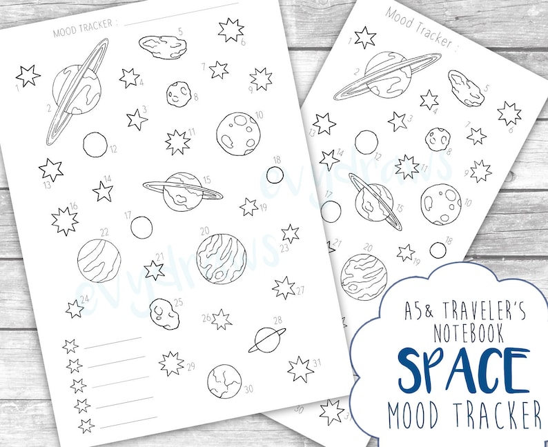 Outer House Temper Tracker Printable Bullet Magazine Web site Obtain, Visitors Laptop, A5 Planner Add, Every month Design, Planets Famous people image about Printable Journaling Pages known as Outer Place Temper Tracker Printable Bullet Magazine Website page Down load, Visitors Laptop, A5 Planner Add, Regular Structure, Planets Superstars