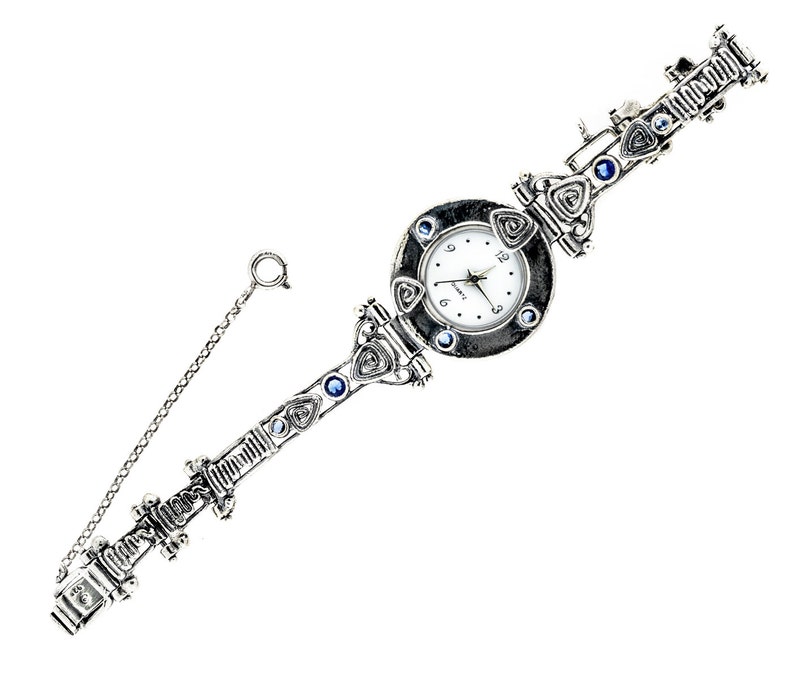 Silver Women Watch Silver Zirconia Watch December Etsy