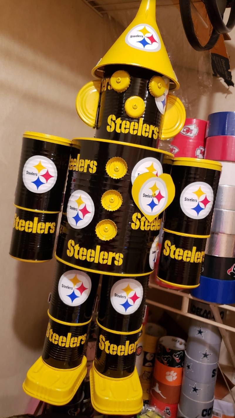 Pittsburgh Steelers Metal Tin Man