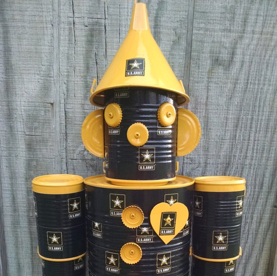 United States Army Metal Tin Man