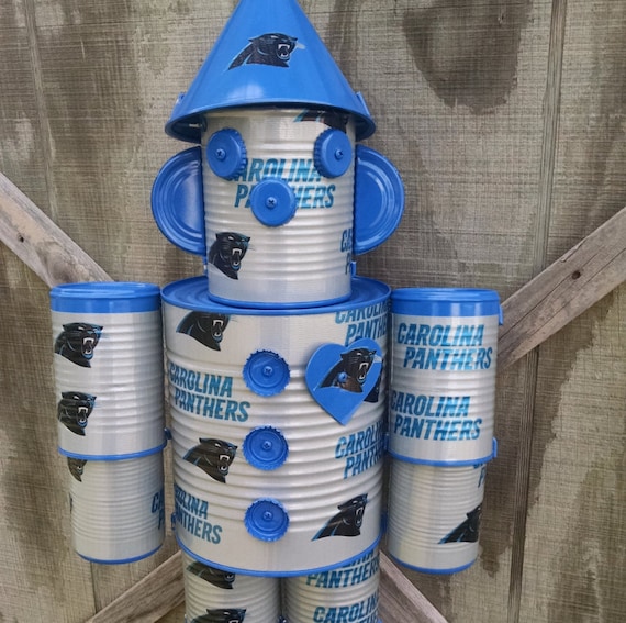 Carolina Panthers Metal Tin Man NFL Teams