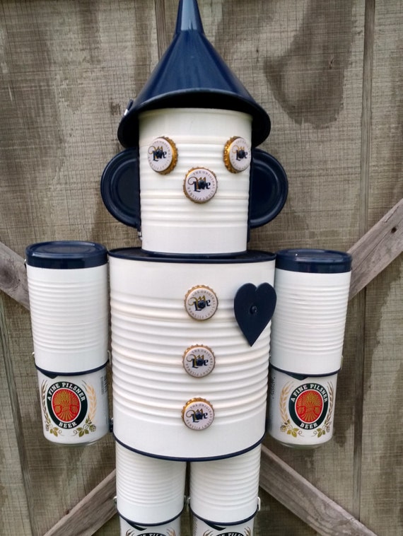 Handmade Miller Lite Tin Man