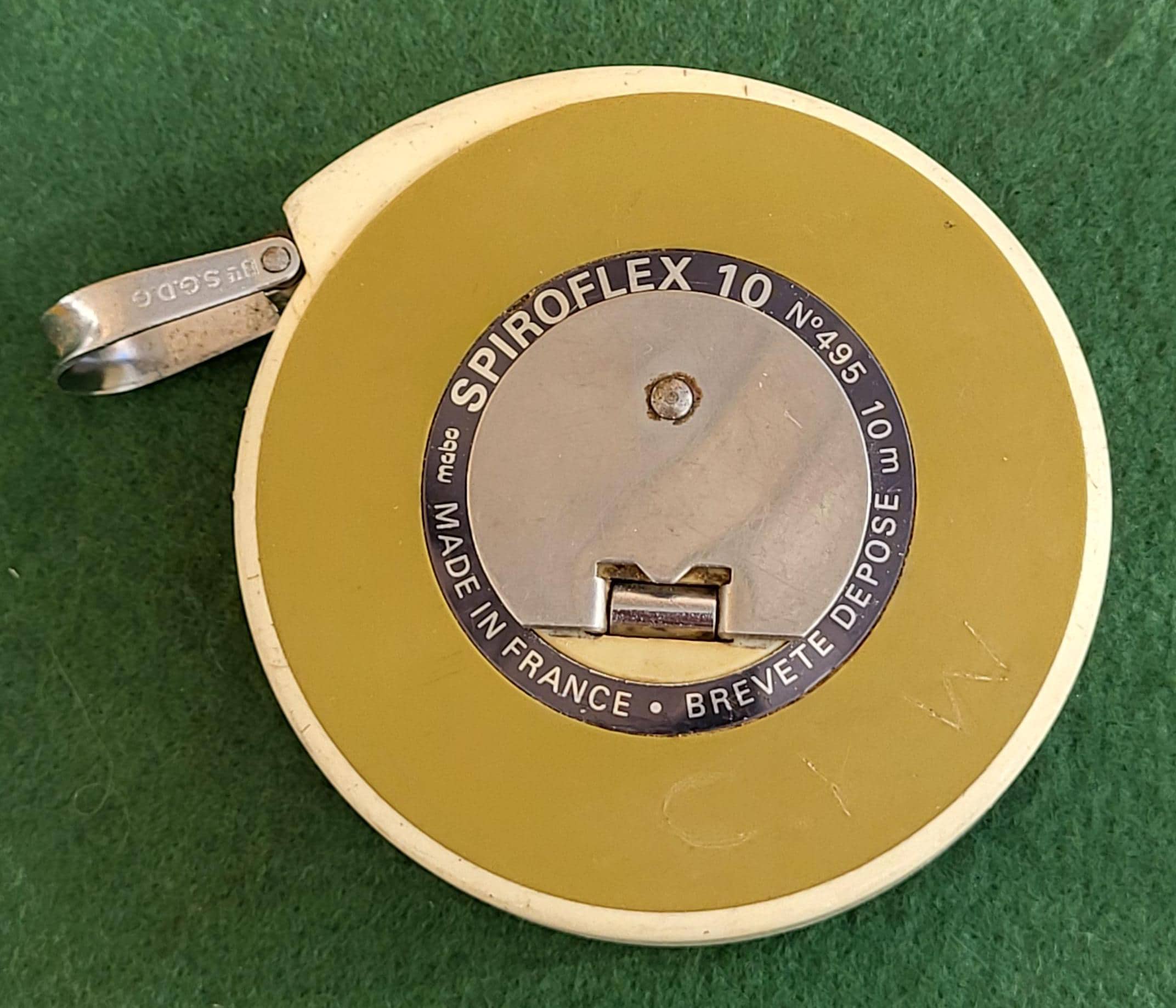 Vintage Steel Tape Measure. Vintage Spiroflex No. 495 Steel Tape ...