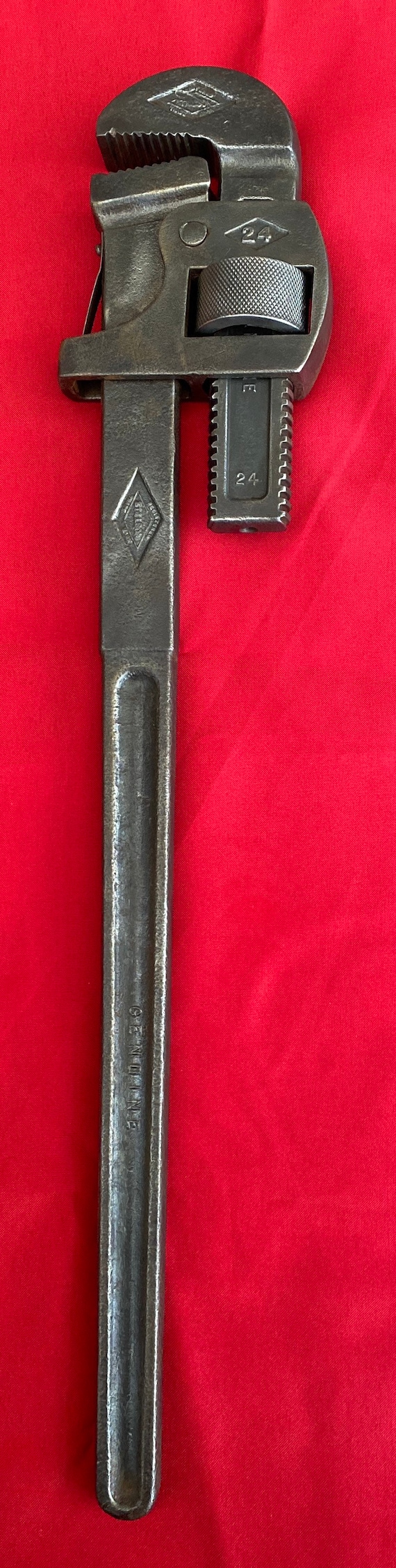 Antique Walworth Genuine Stillson Pipe Wrench. Antique Pipe Wrench 24 Inch Genuine Stillsons by Walworth Manufacturing Co Boston USA. Etsy
