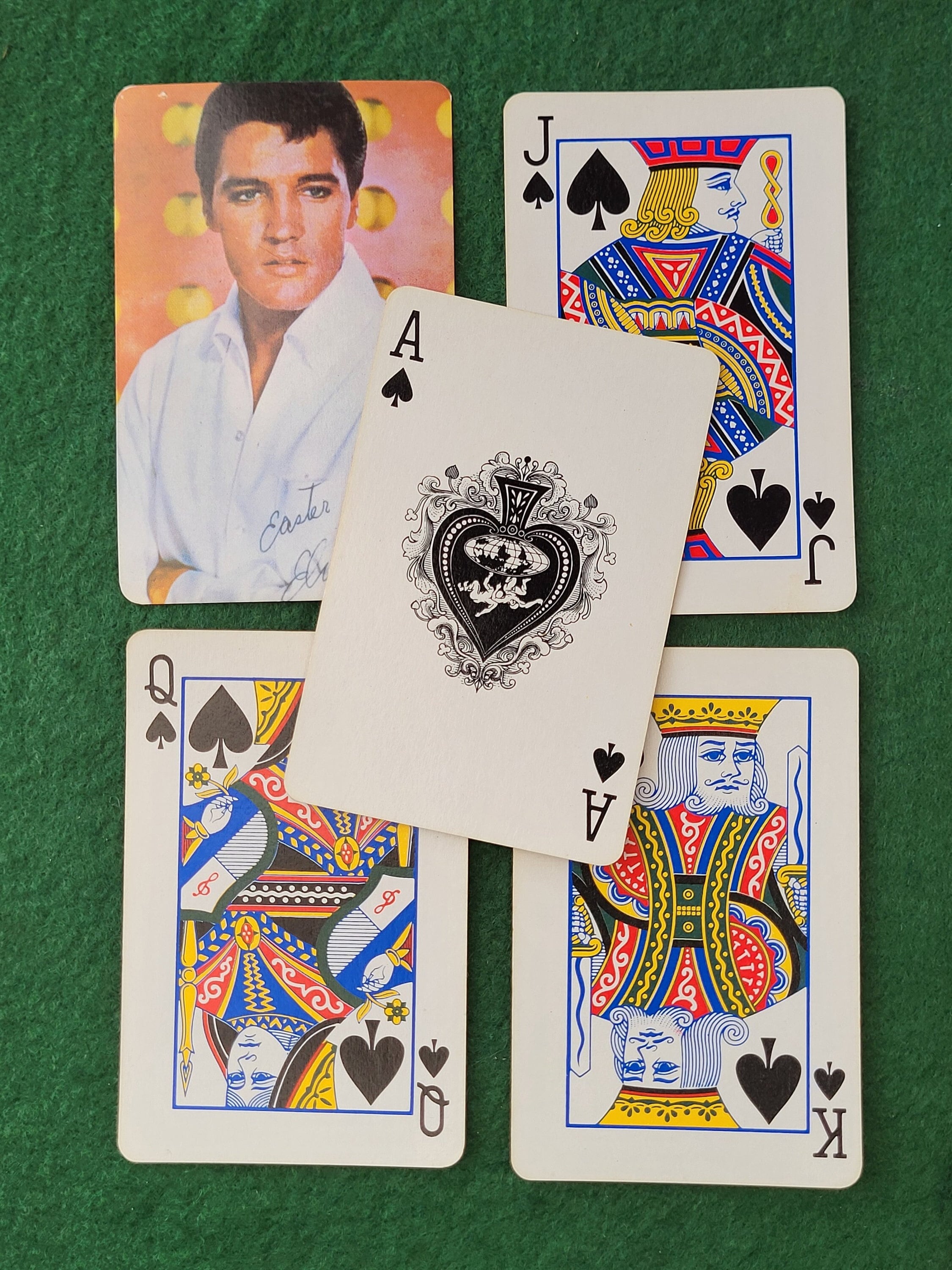 Vintage Elvis Presley Playing Cards. Vintage Elvis Presley