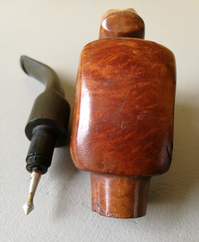 Vintage Hand Carved Horse Head Pipe. Vintage hand carved Etsy