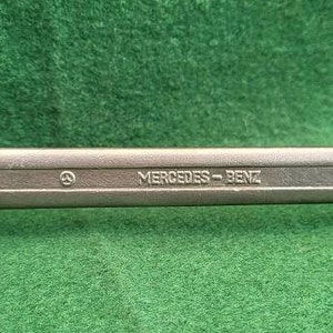 Vintage Mercedes - Benz Spanner. Vintage Mercedes-Benz 17 mm and 13 mm Spanner By Heyco 350, West Germany