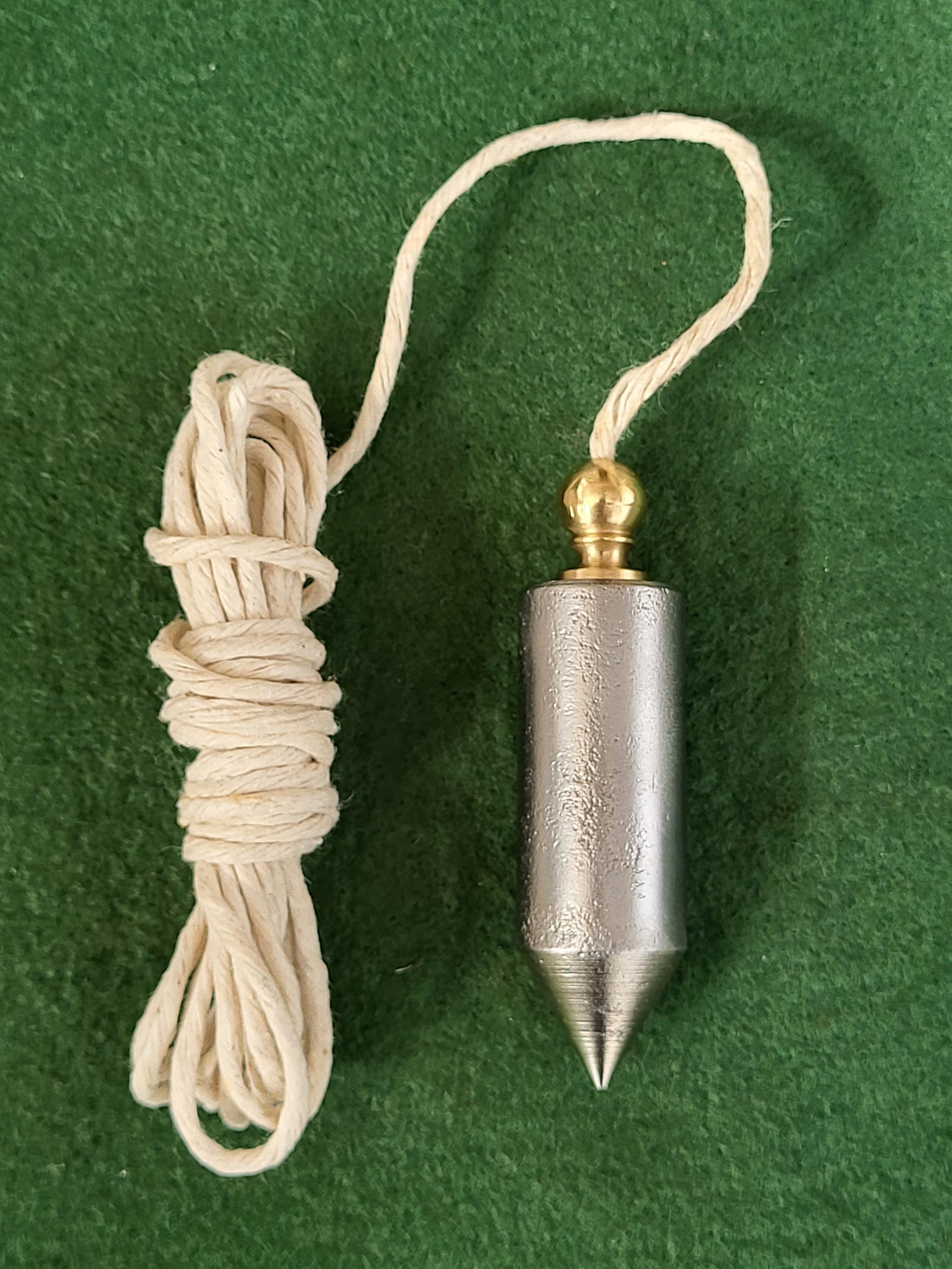 Vintage Plumb Bob. Vintage Steel Plumb Bob. - Etsy