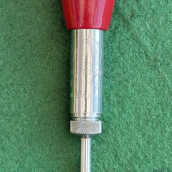 Vintage Ratchet Screwdriver - Vintage (1960's) Guys Handtools Ltd Ratchet Screwdriver - Worthy Of Craftsmen - Nice, Clean Original Condition