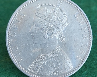 1906年 インド ルピー MS 62 エドワード7世 銀貨 イギリス NGC