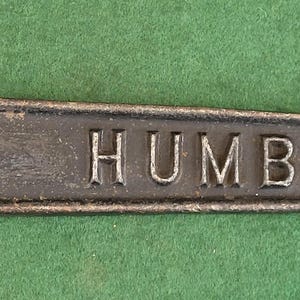 Antique British Spanner - Antique Humber 3032A Wrench For Humber Motor Car.