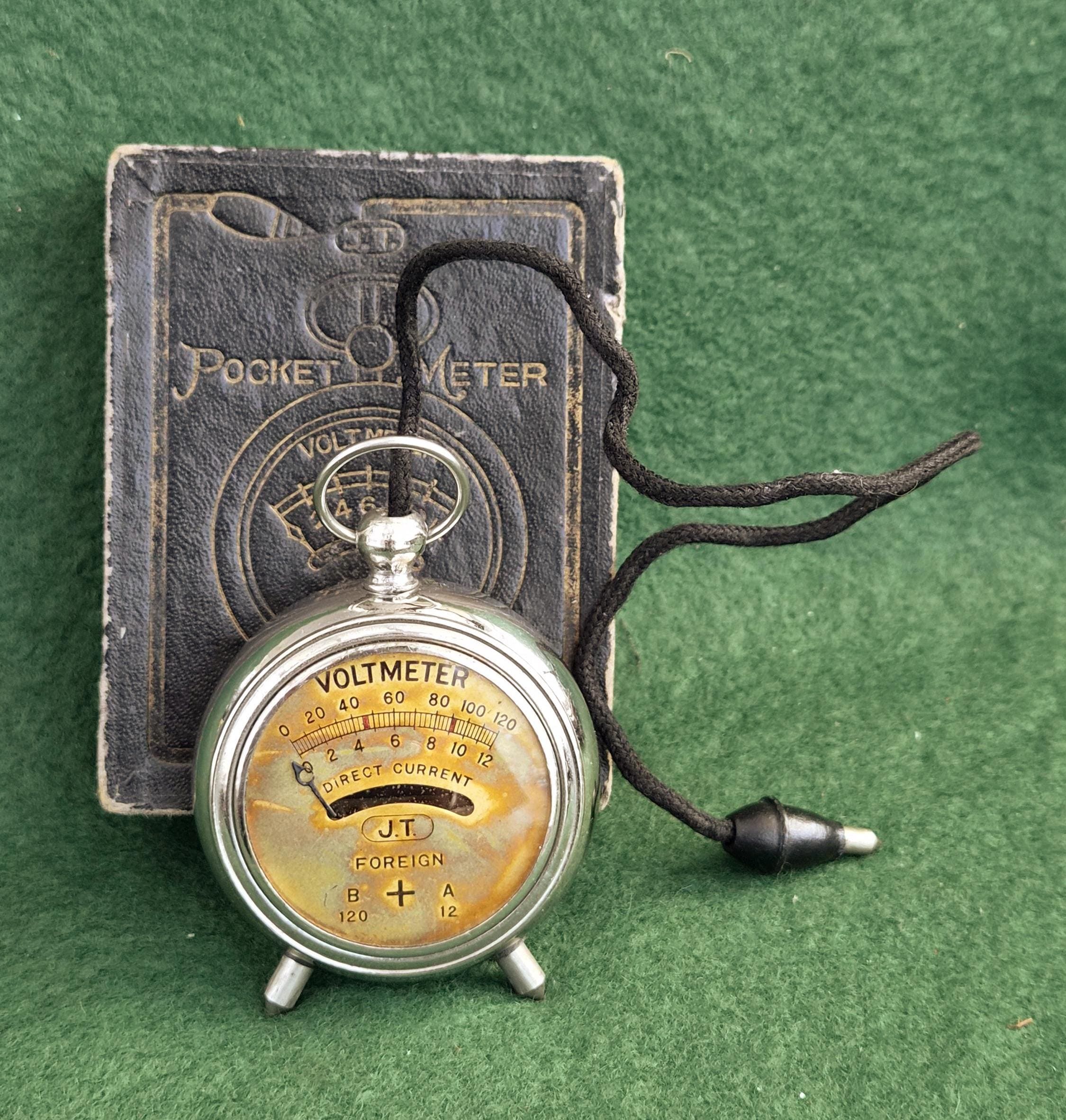 Vintage Volt Meter - Etsy
