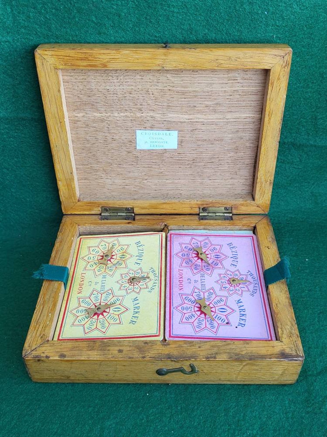 Antique Playing Cards, No Indices. Antique Bezique and Polish Bezique