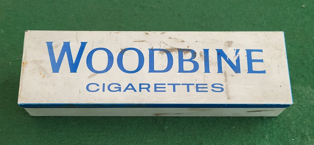 Scarce Vintage Dominoes - Woodbine Cigarettes Dominoes in Original  Advertising Tin. Woodbine Dominoes, Complete Set in Original Tin