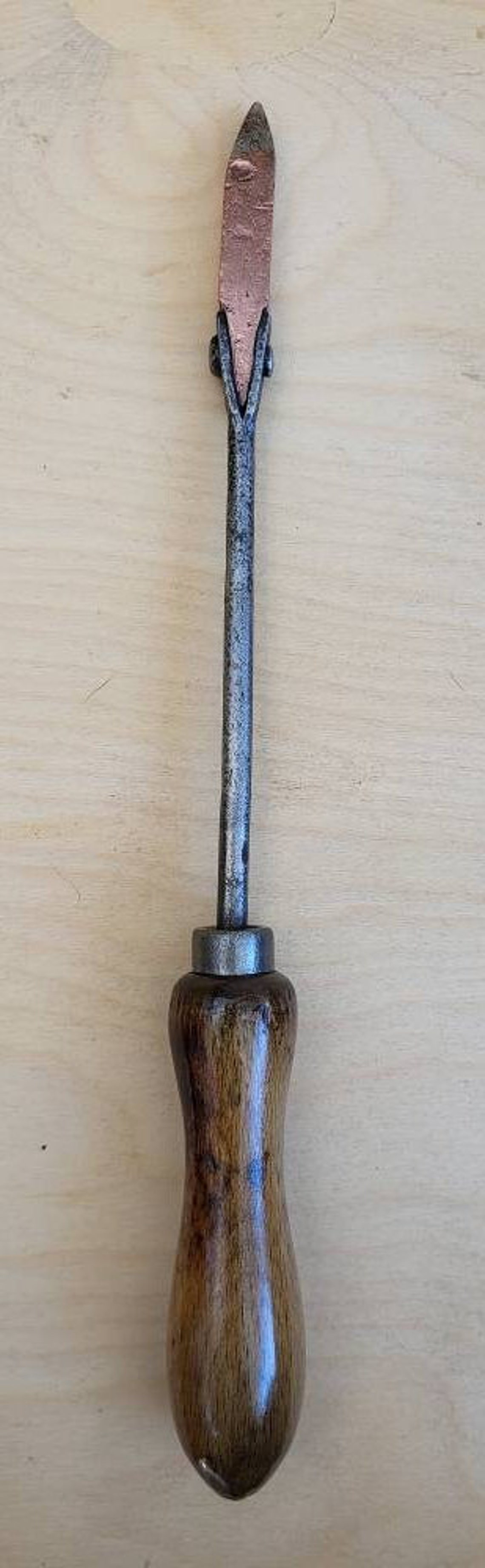 Vintage Soldering Iron. Vintage Restored Wooden Handled Etsy UK