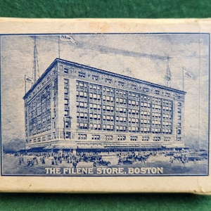Antique U.S. Playing Card Co. Playing Cards - The Filene Store Boston. Antique Filene&#39;s Playing Cards By USPCC.