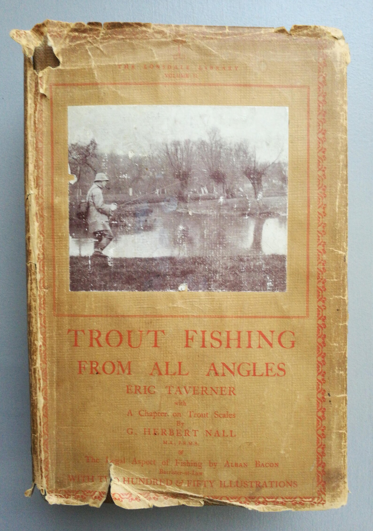 Vintage Fishing Book 1933 Trout Fishing From All Angles By Etsy