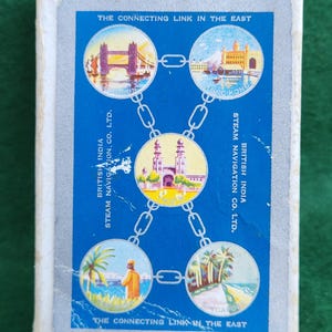 Vintage Playing Cards - British India Steam Navigation Co Ltd - The Connecting Link In The East, Complete Deck In The Original Box.