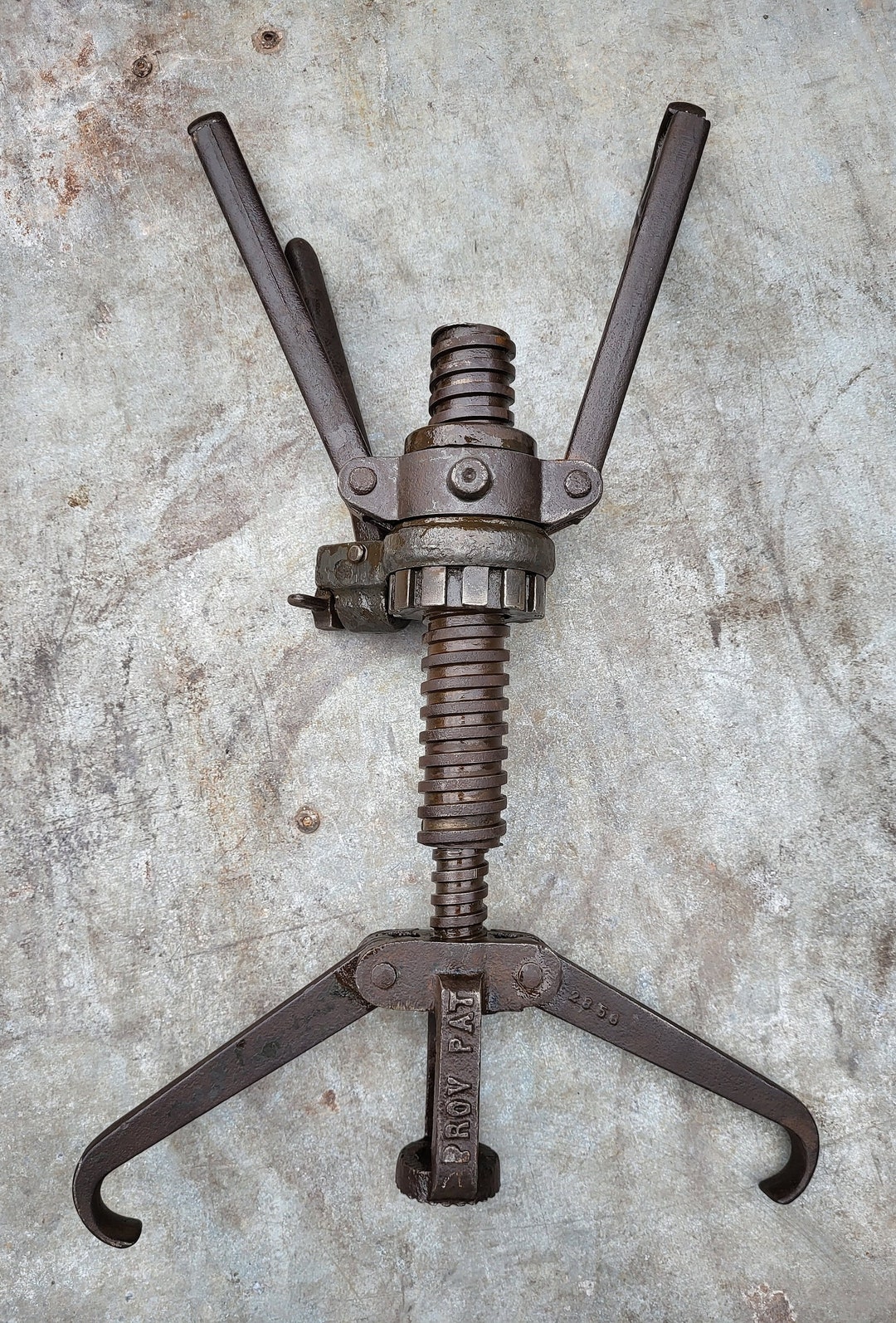 Vintage Split Rim Tool. Vintage Dunlop Prov Patent Rim Tool. Vintage