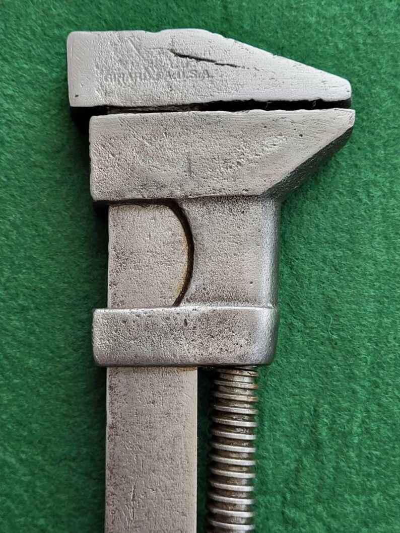 A Very Good Antique Girard Adjustable Wrench Multi Tool With Etsy