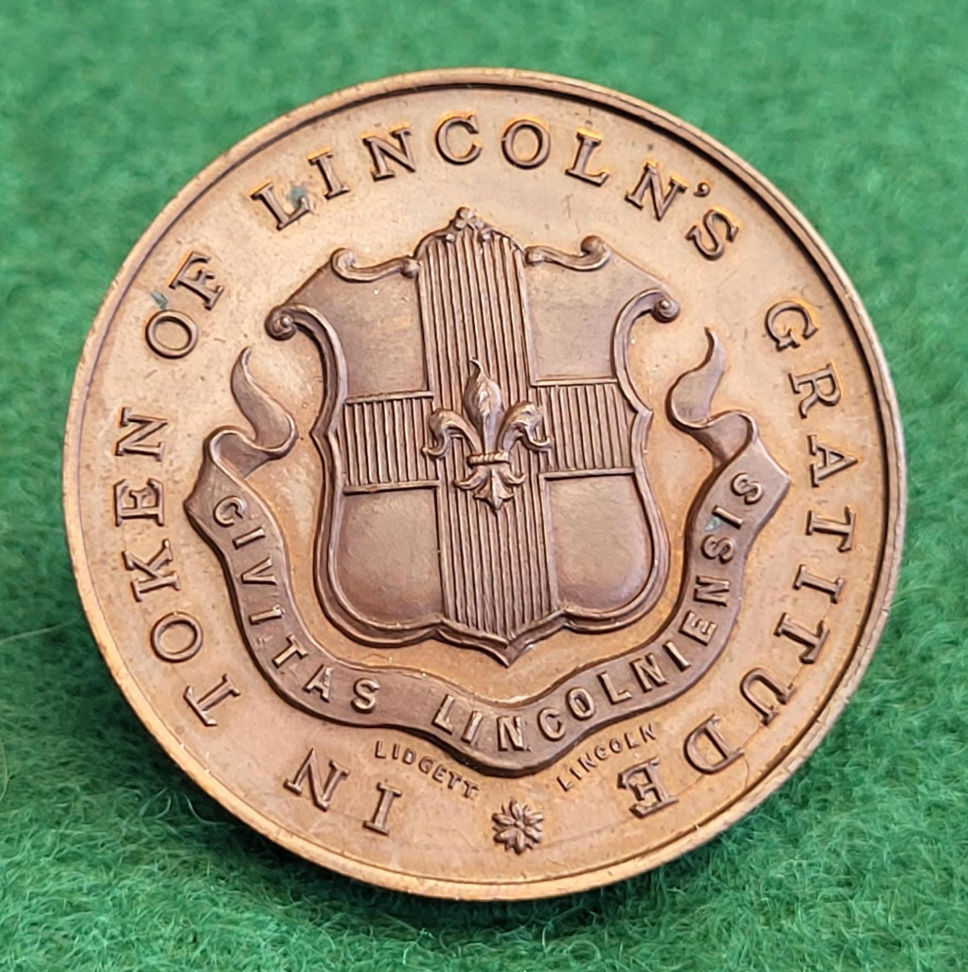 Lincoln medal - Etsy 日本