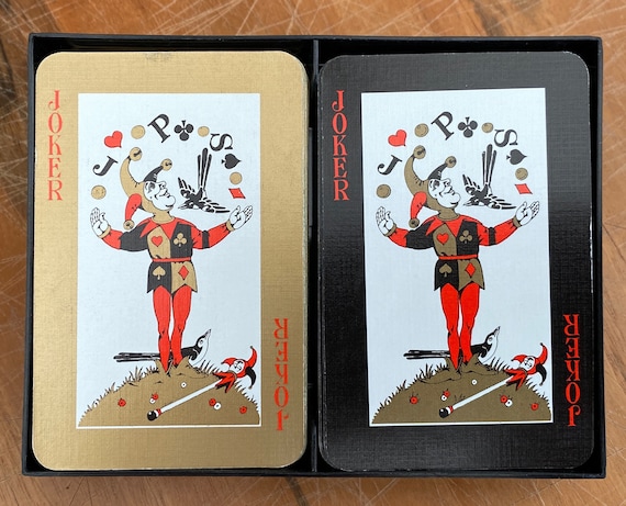 Vintage Limited Edition JPS Playing Cards Designed by Nick Price. Vintage  Double Deck of Limited Edition Non Standard Playing Cards for JPS. - Etsy