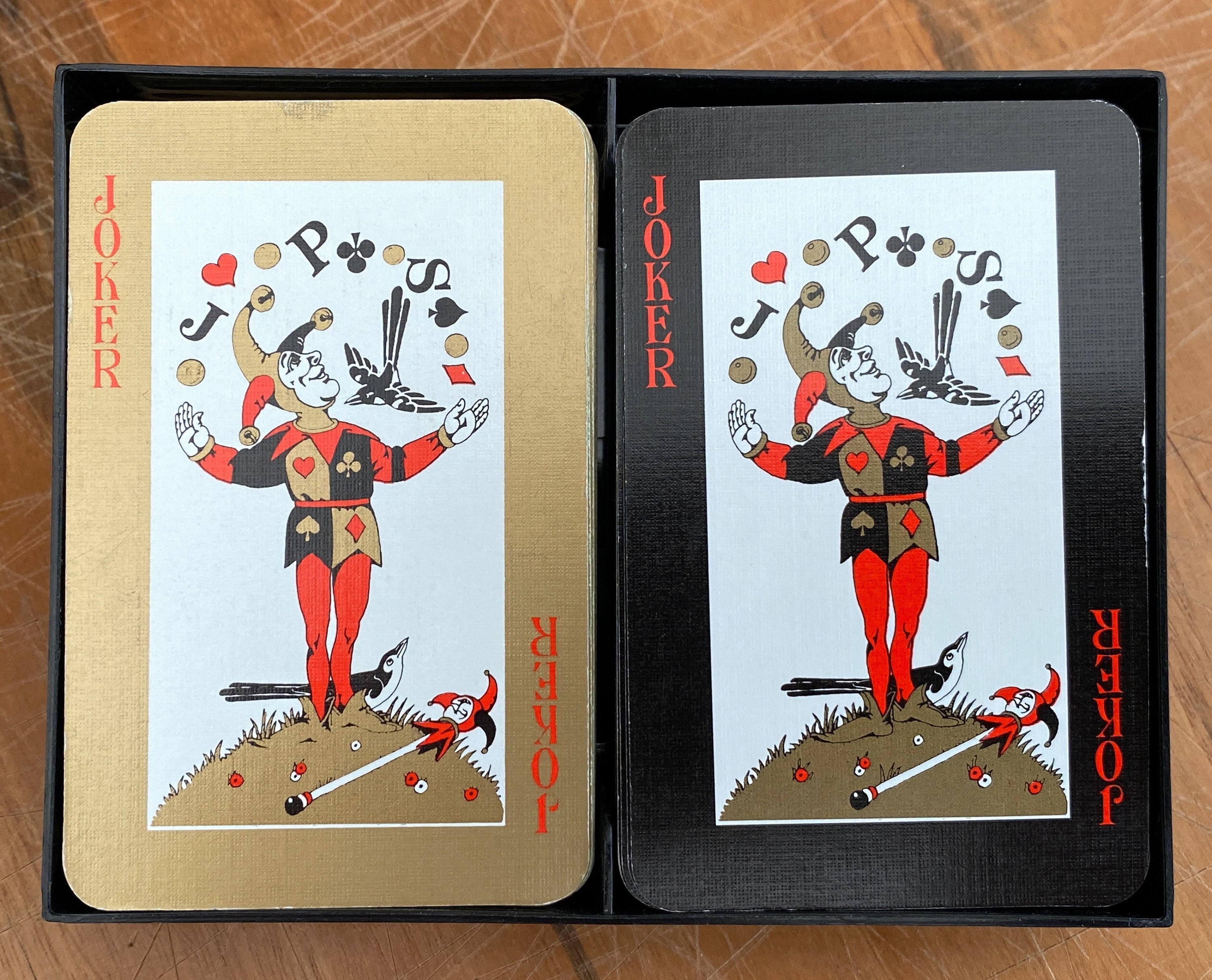 Vintage Limited Edition JPS Playing Cards Designed by Nick Price