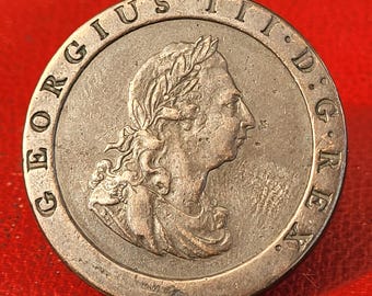 1797年 ジョージ3世 カートホイール 2ペンス - Etsy 日本