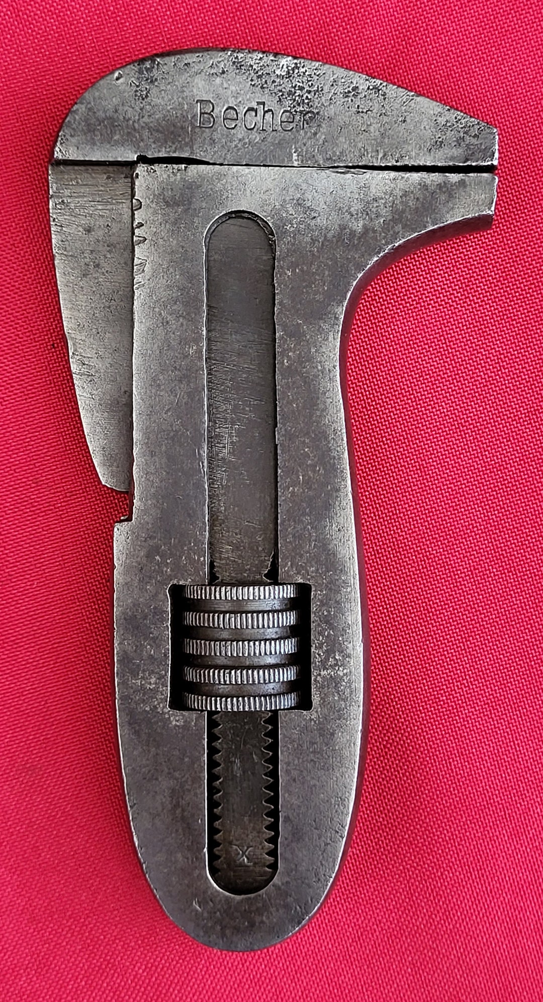 Rare Antique Adjustable Wrench. Antique German Adjustable Wrench D.R.P