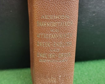 Jahrgang 1969 Greek-English - Englisch Griechisch Taschen-Wörterbuch - Papademetriou.
