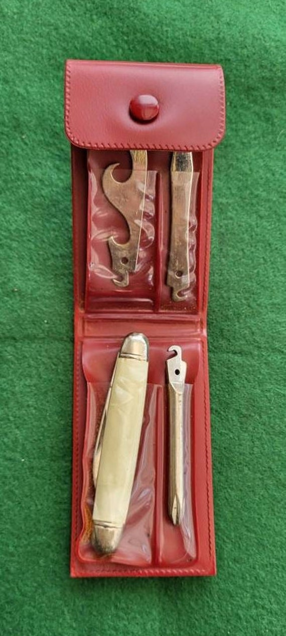 Vintage Richards Sheffield Pocket Knife Multi Tool in Original Etsy