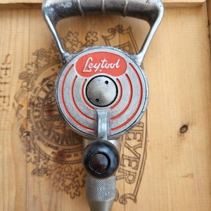 Good Vintage 1950's Leytool Hand Drill 