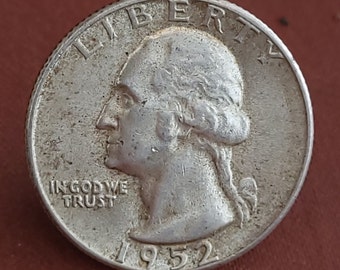 2189.　極美品　銀貨　1951年　S　アメリカ　クォータードル 1951年 アメリカ ワシントン クォーターダラー 銀貨 25セント