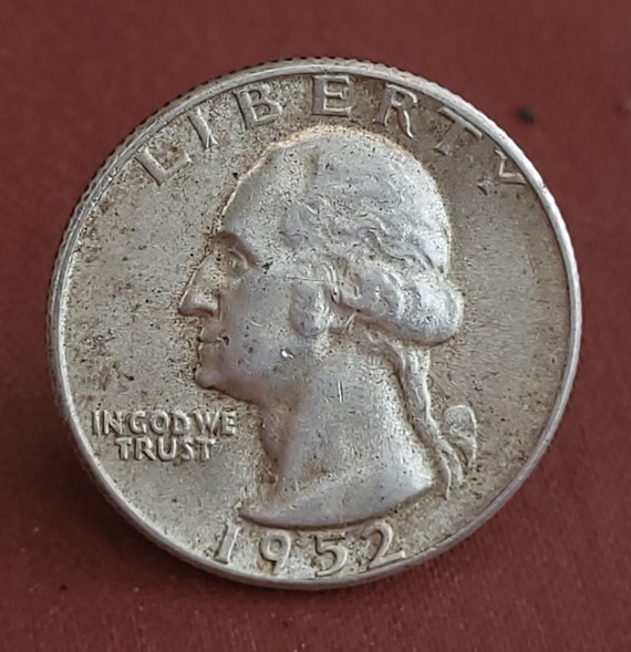 アメリカ25セント銀貨 7枚セット アメリカ銀貨 25セント銀貨 1957年銘 Dマーク ワシントン像
